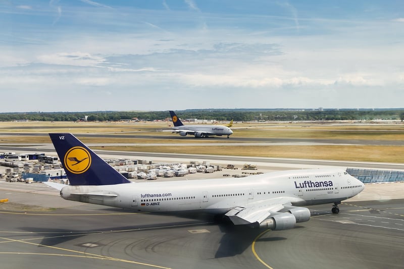 Airport departure lounge